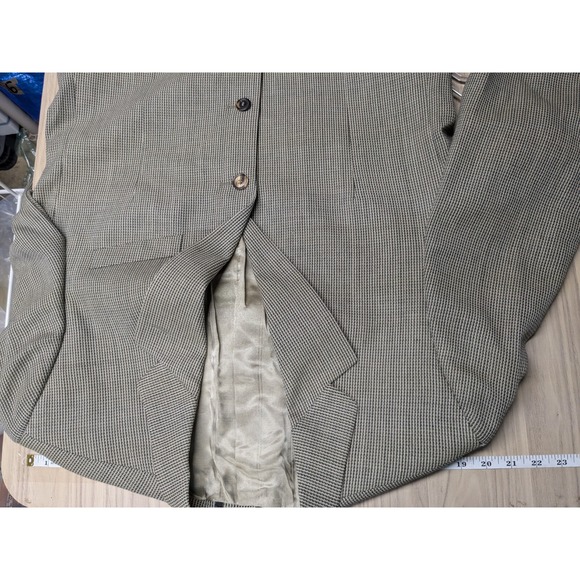 Oak Hall Blazer Lanificio di Pray Wool Italy Sport Coat Nailshead Mens 42R A002 - Picture 9 of 15